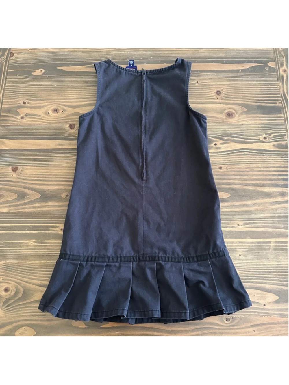 Girls School Uniform Dress Lot Old Navy French Toast Jumper Black Beige M