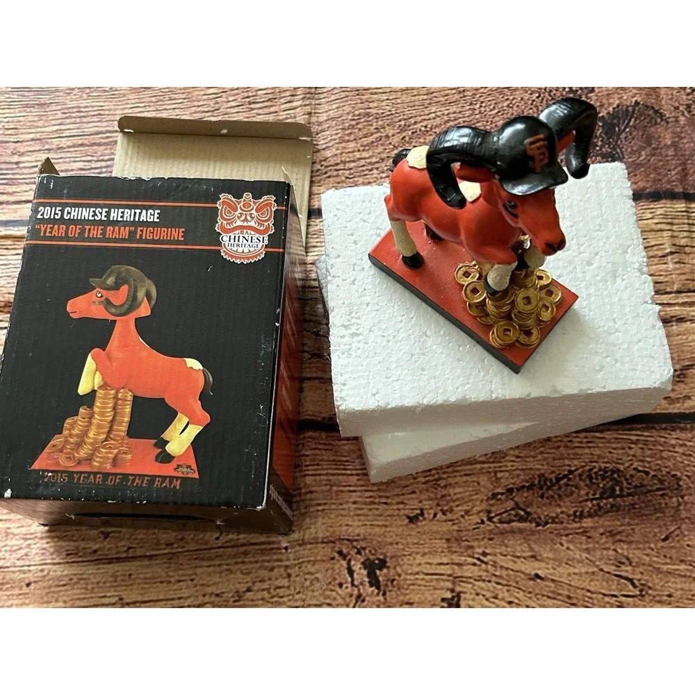 SF San Francisco Giants 2015‎ Chinese Heritage Year of the Ram SGA New in Box