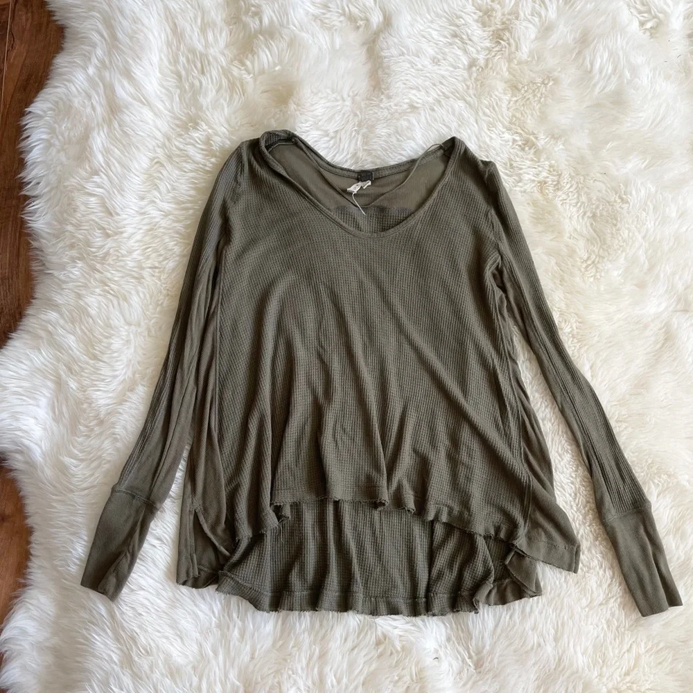 Free People neck 25 knit