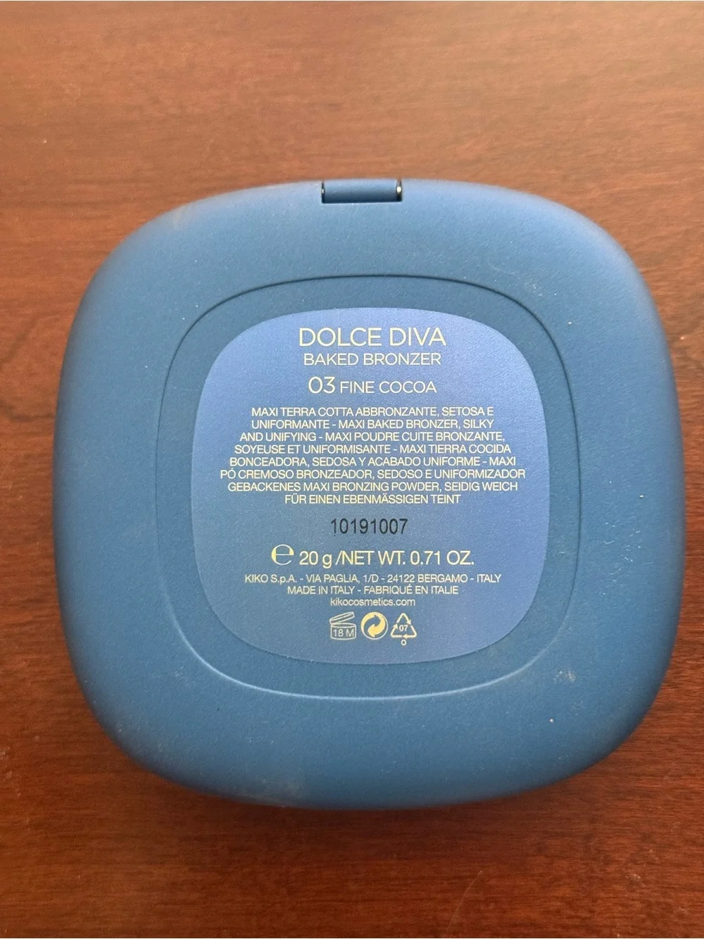 Kiko baked bronzer