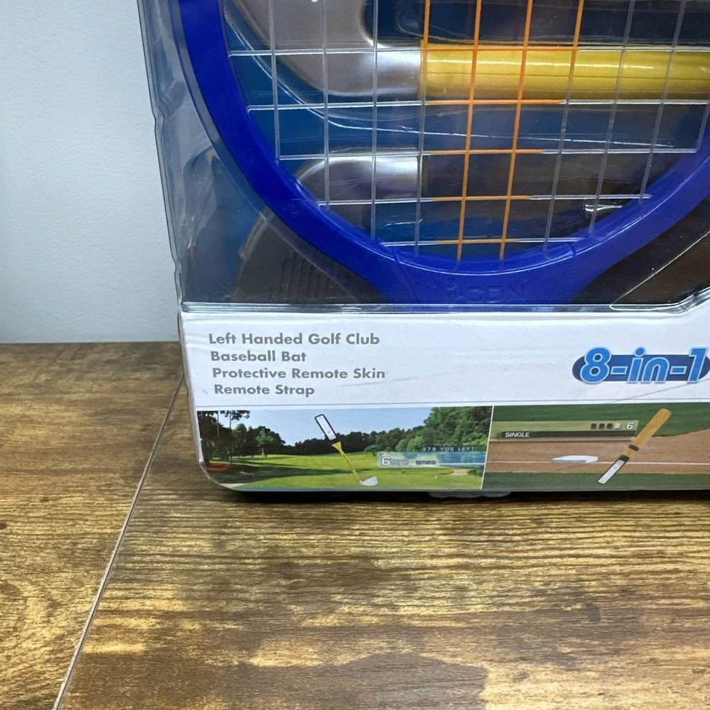 I-Con 8 In 1 Sports‎ Kit Pro - Accessories for Wii Golf Tennis Baseball Racing