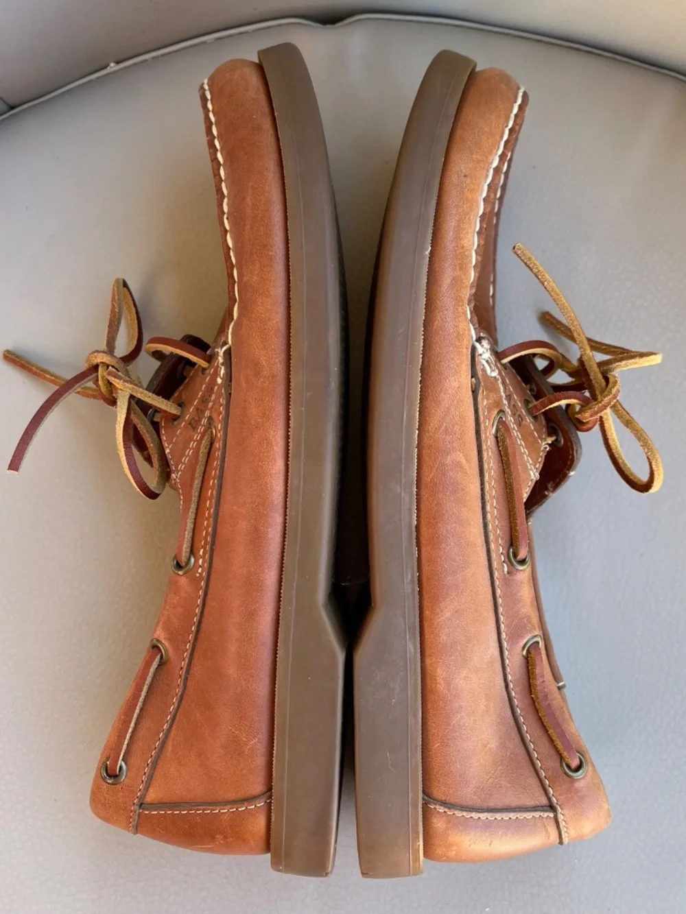 Bass lace leather casual