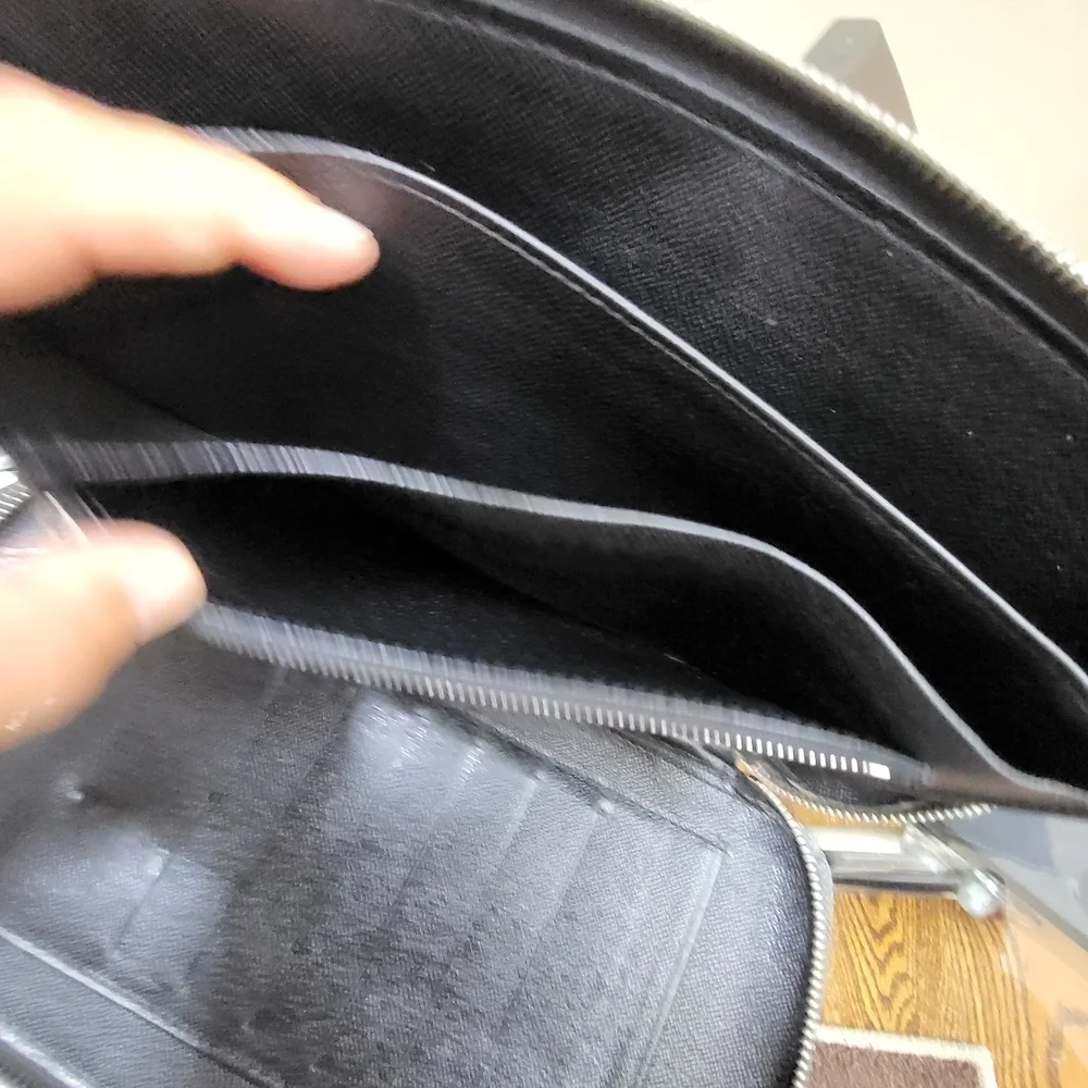 Louis Vuitton black compartments