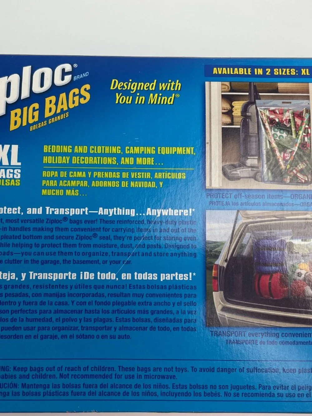 Ziploc this unopened