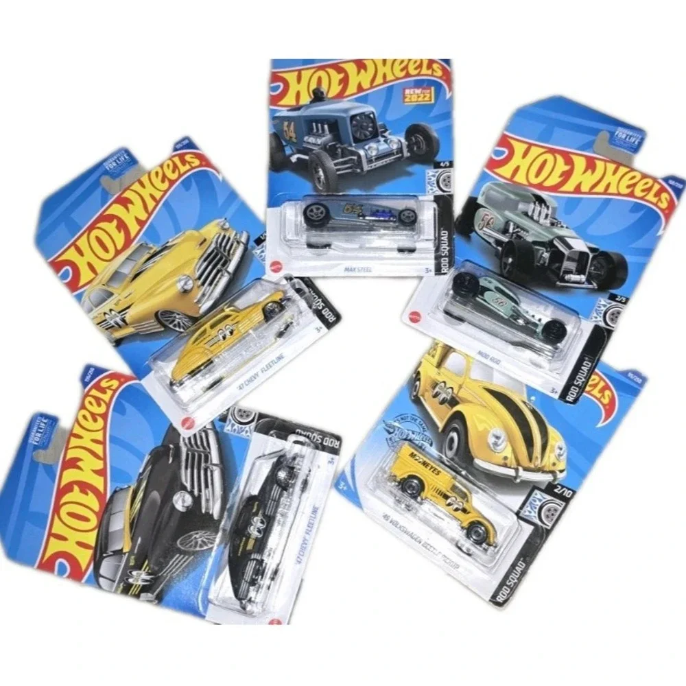 New 2017, 2021  47 Chevy Mod Volkswagen Beetle Pickup Max Steel Lot Of 5