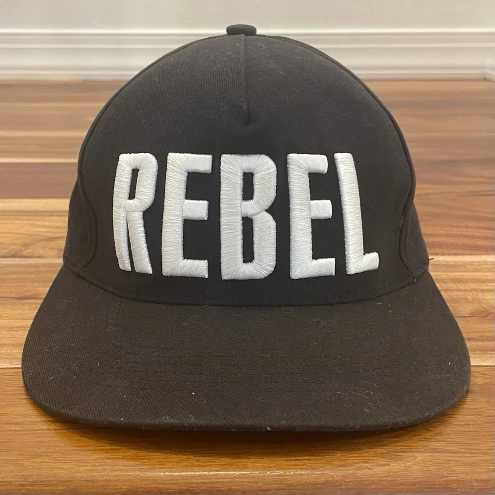 Disney Parks Star Wars Black Rebel Baseball Hat Authentic Youth Size Snap Back