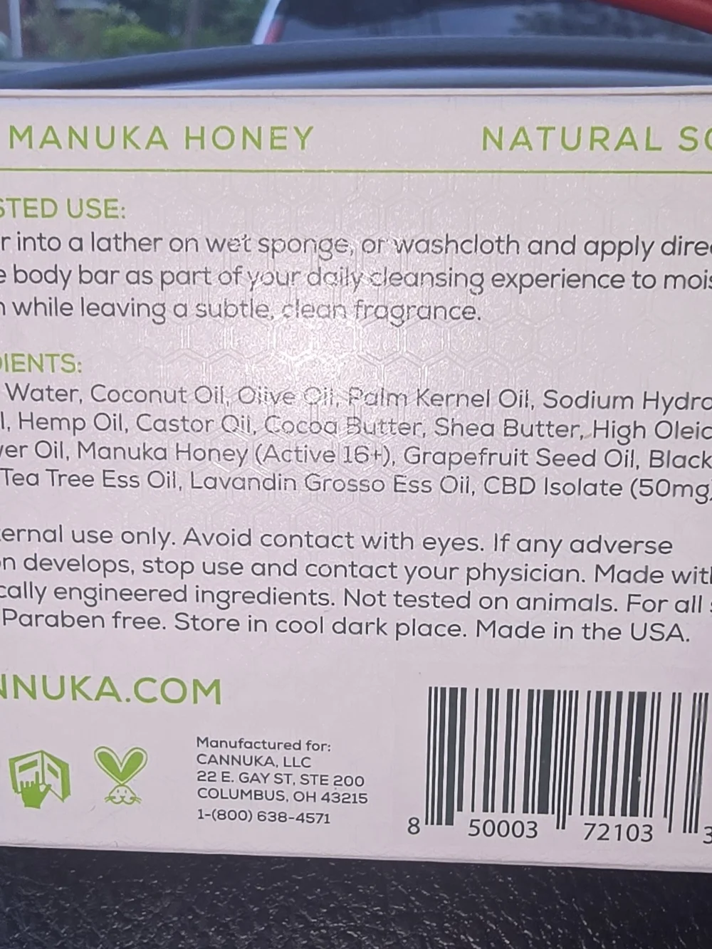 cannuka manuka honey