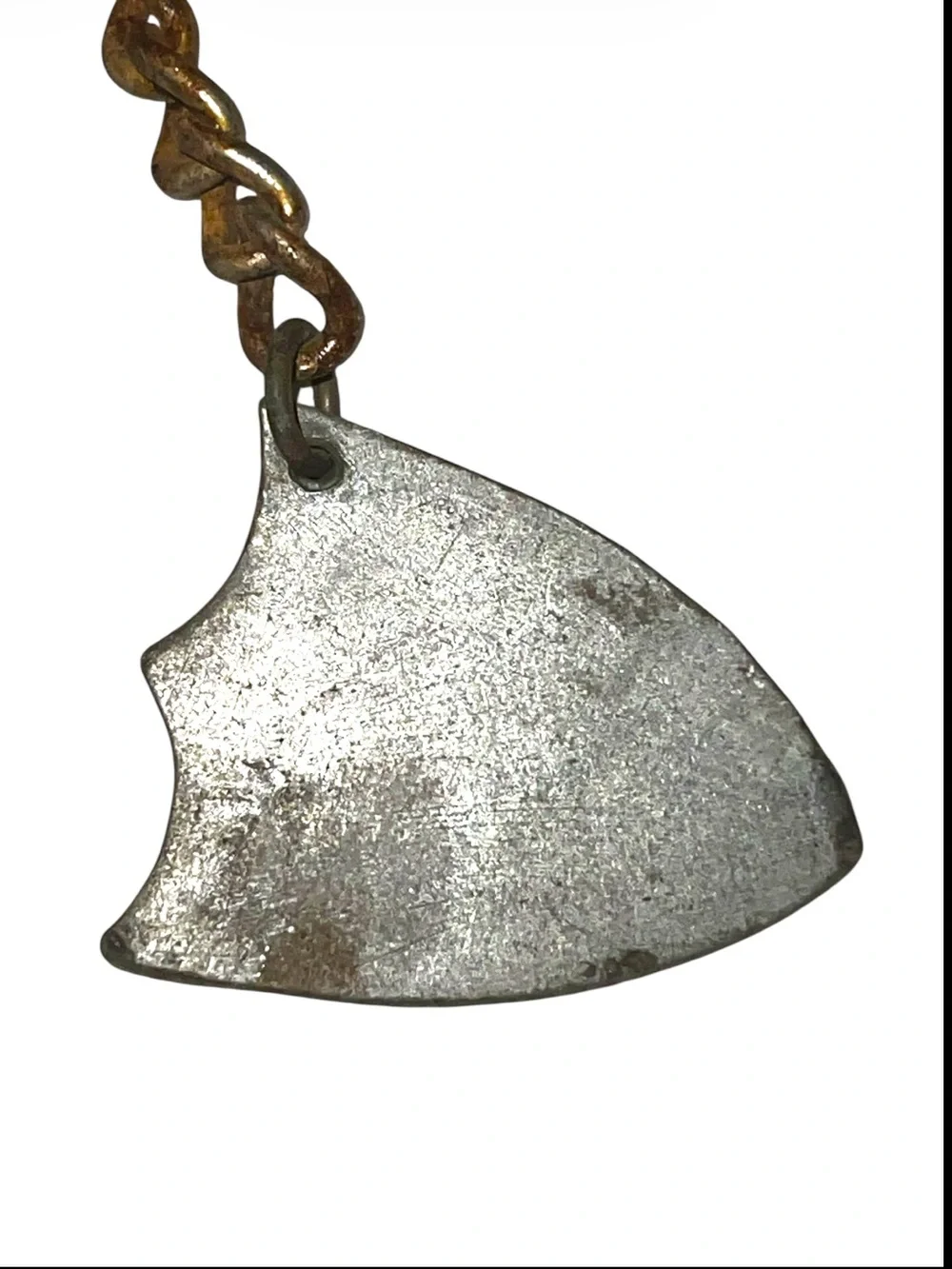 1980’s Bad Billy’s Billabong Skateboarding Skull Silver Keychain