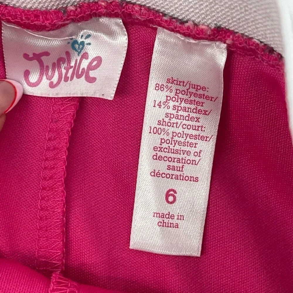 Justice girl’s multicolor