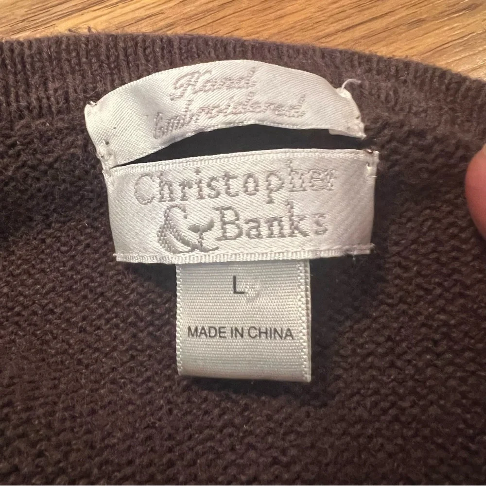 N/A large sweater good