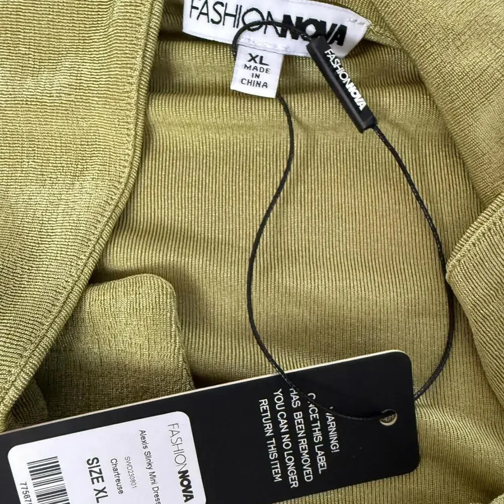 Fashion Nova gorgeous chartreuse