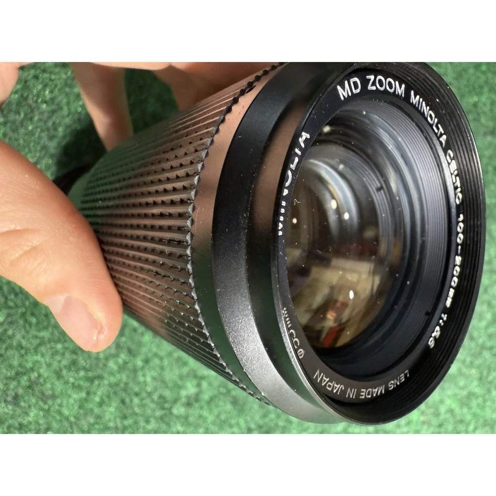 MD Zoom‎ Lens Minolta Celtic 1:5.6 f=100-200mm Untested