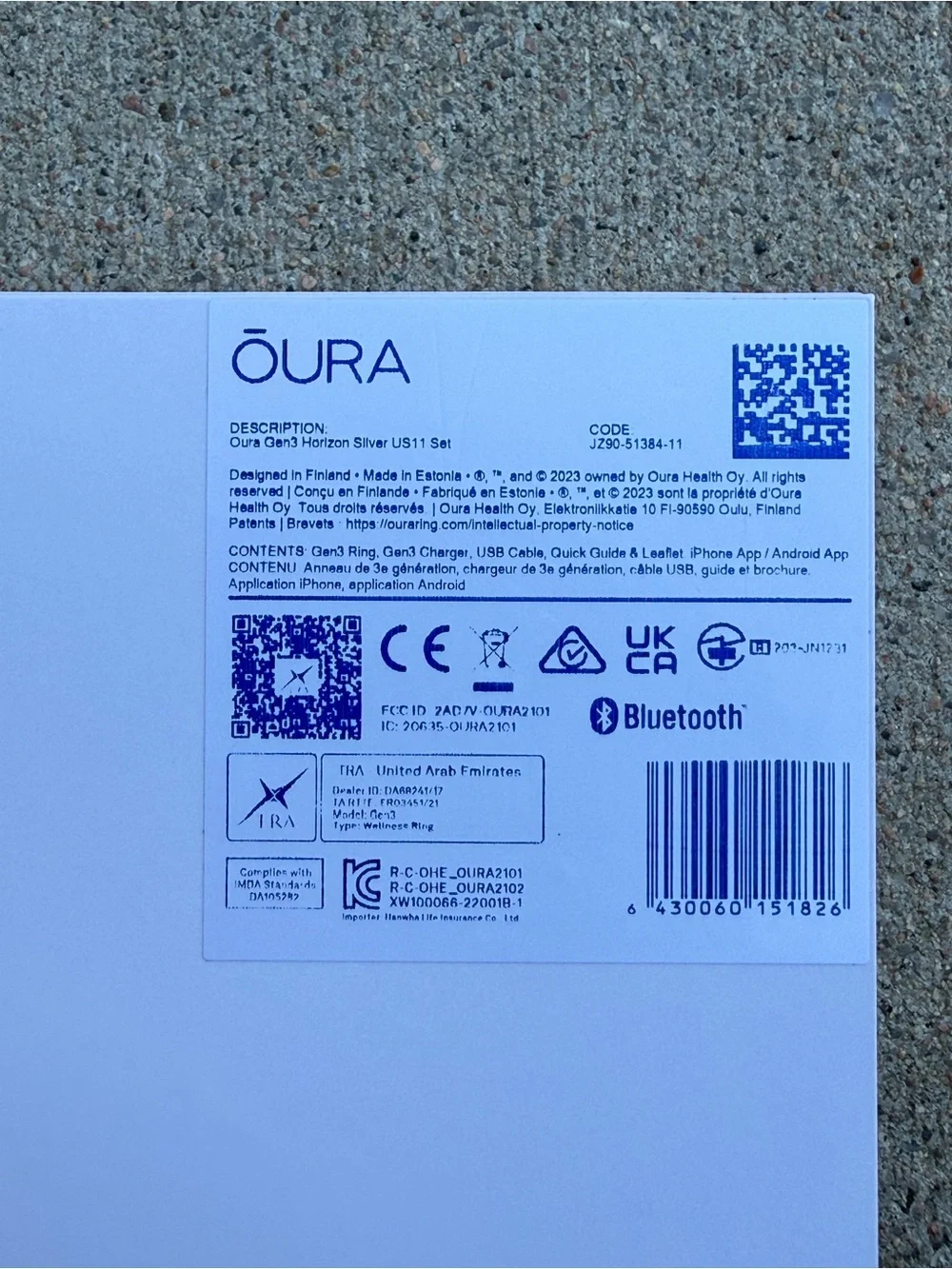Oura used ring