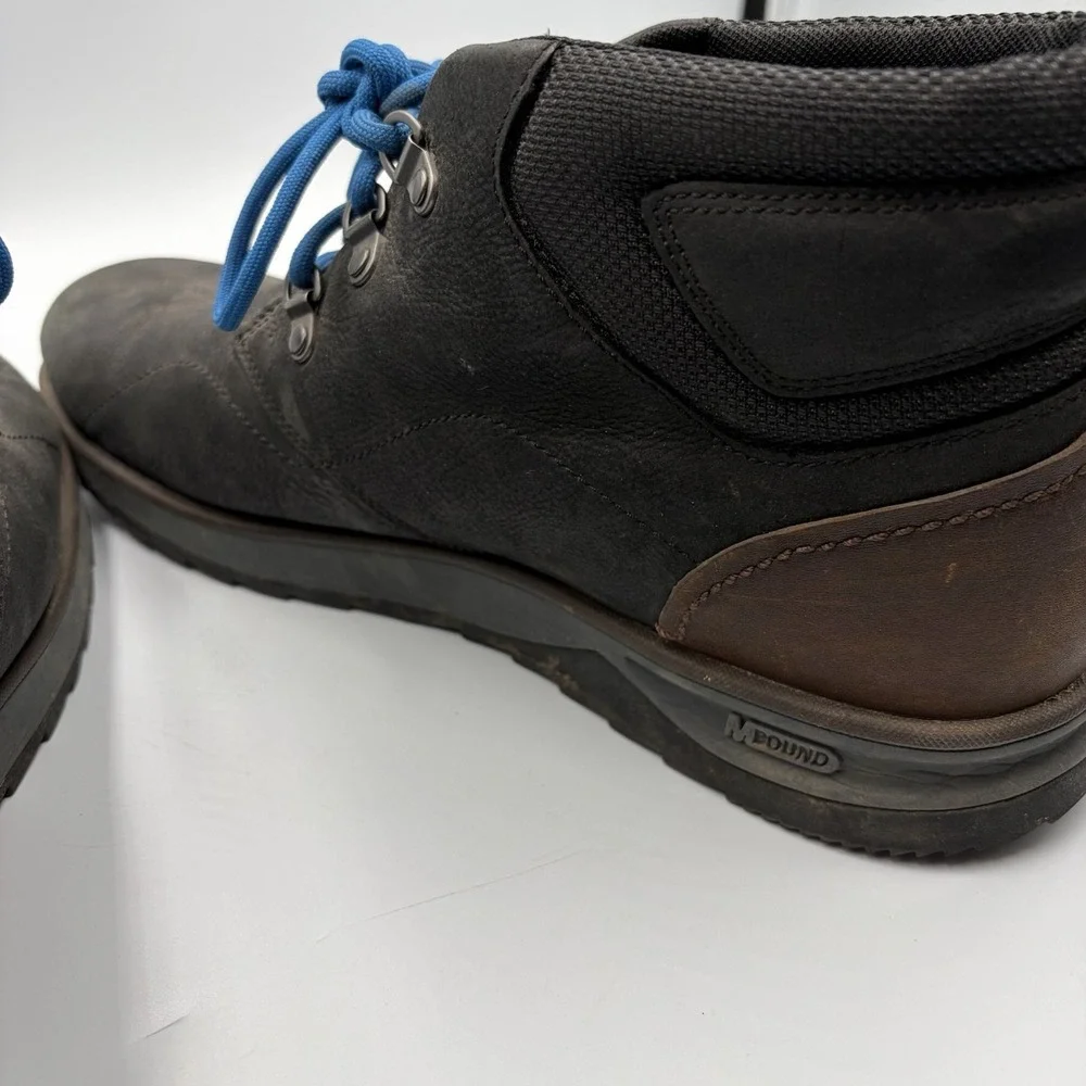Merrell Epiction Chukka Boots Men's Size 12 Black‎ Leather Lace Up Hiking Shoes
