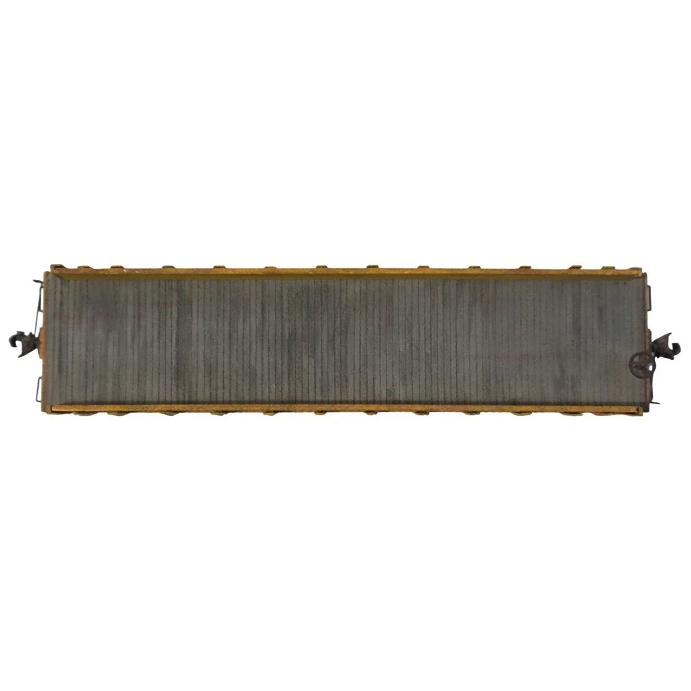 HO Scale Low Side Gondola Freight Car Yellow Weathered X 03 Kadee Couplers