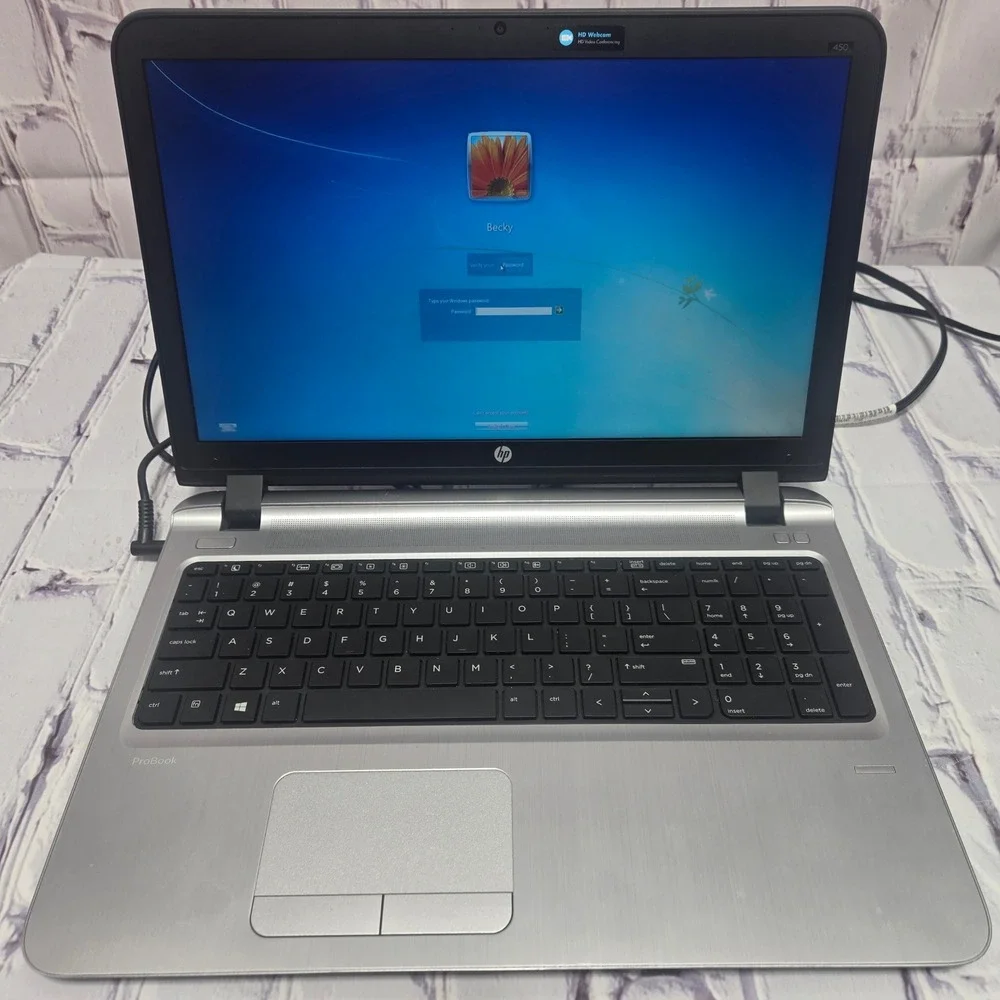 HP ProBook 450 G3 Laptop Silver‎ Black Windows HD Webcam Business Notebook 15.6