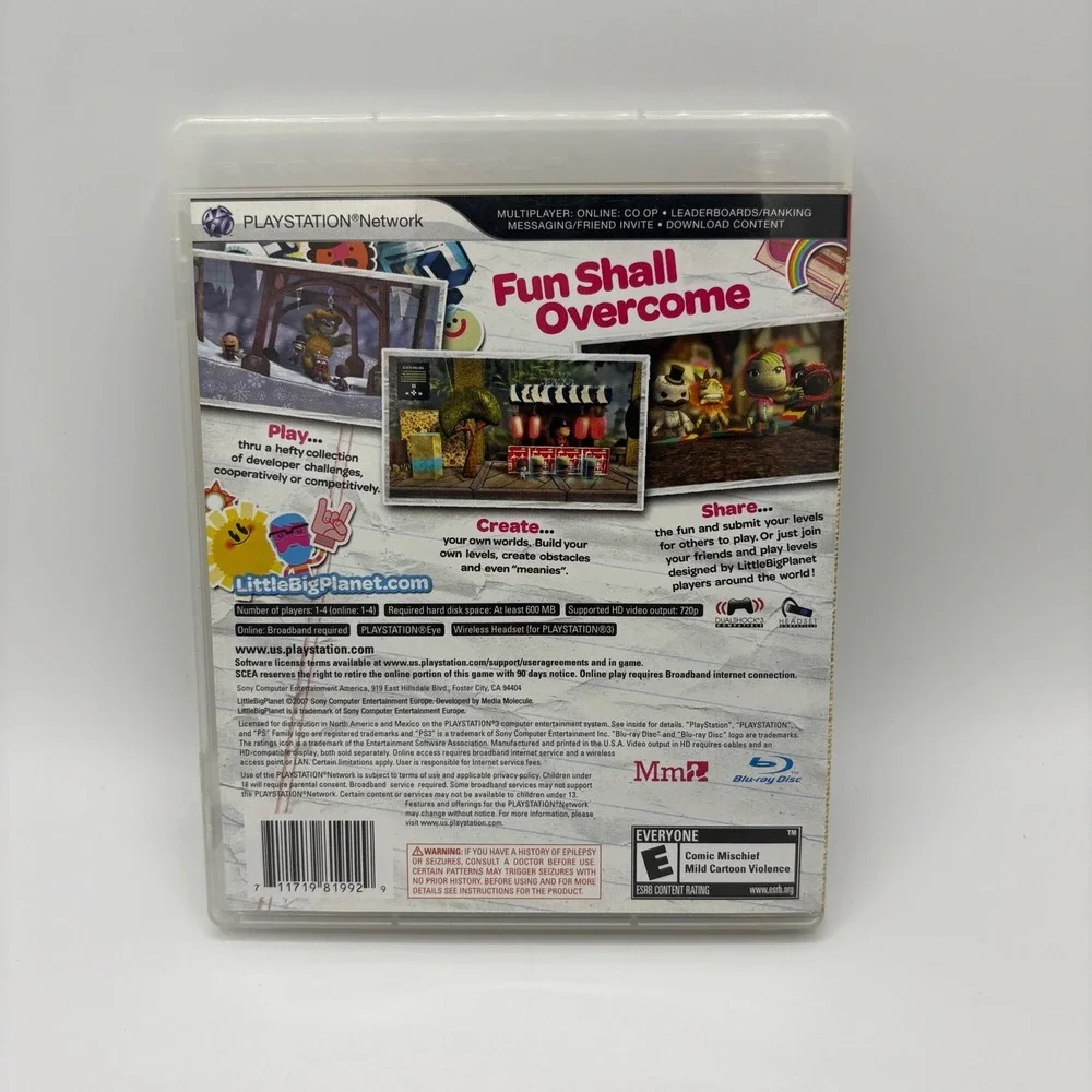 Sony manual world game