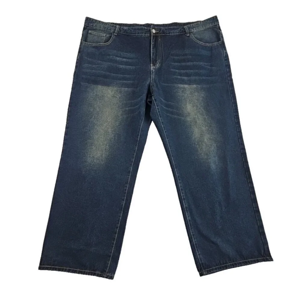 Manfinity Jeans Men's 5XL (50x31) Indigo Wash Stretch Denim EUC Comfort Workwear