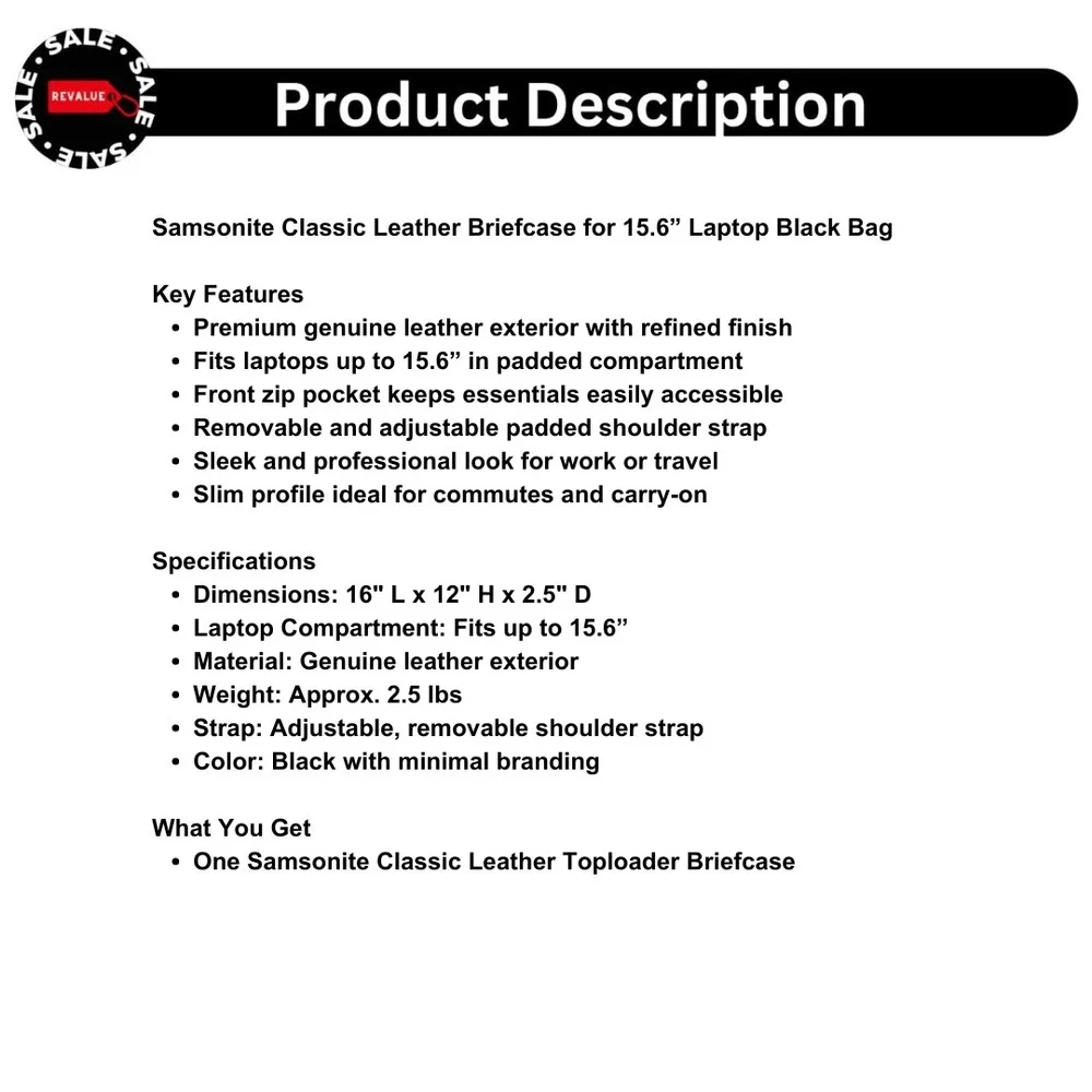 Samsonite shoulder key
