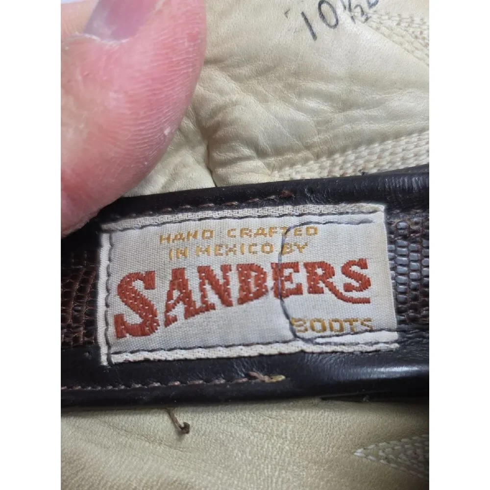 Sanders Boot vintage sanders