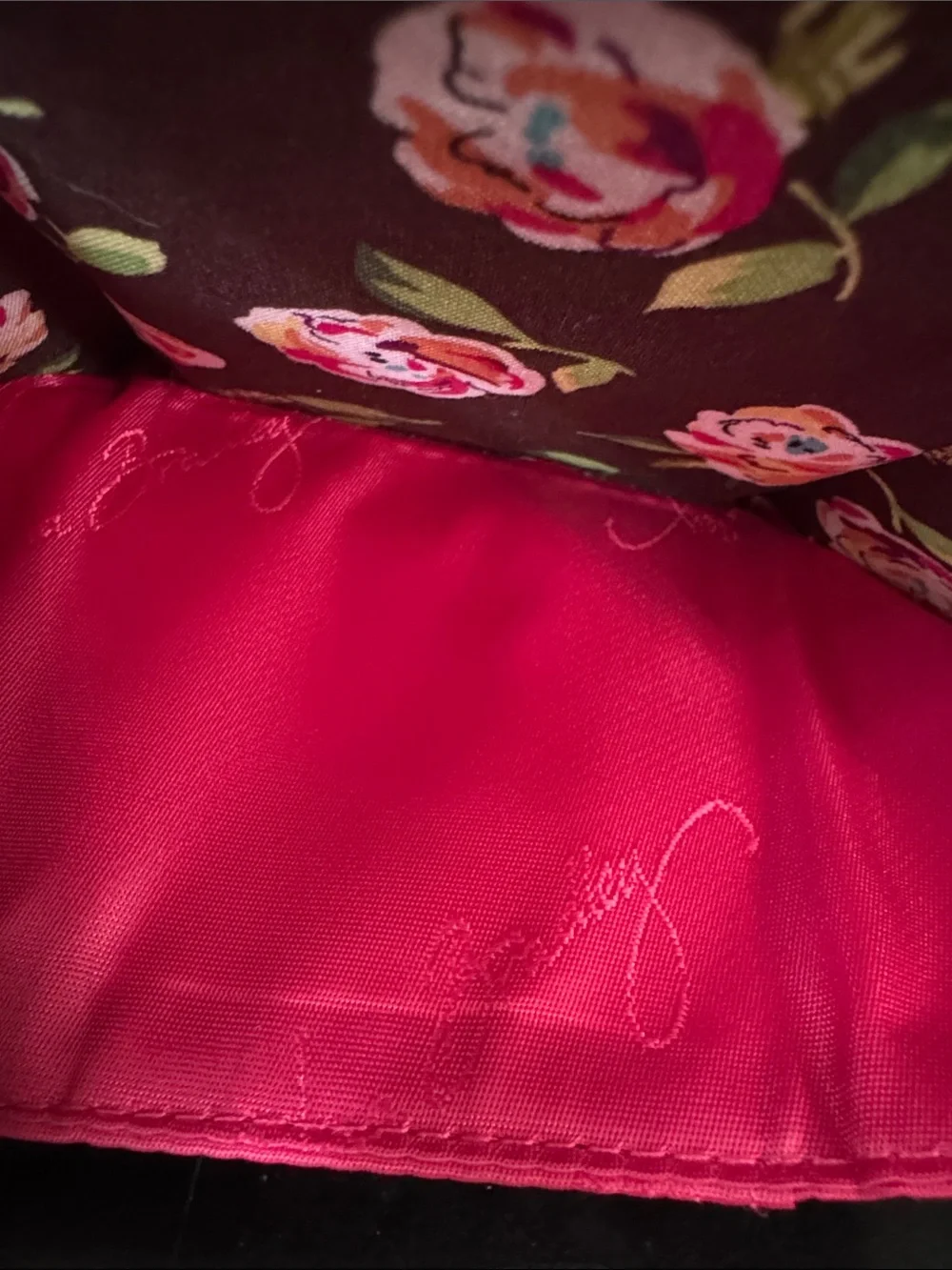 Vera Bradley colorful floral