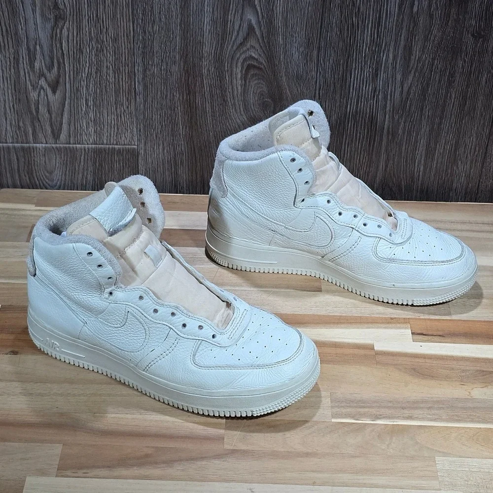 Nike Air Force 1 High‎ Sculpt Sail DC3590-102 Womens 9.5 White Retro Sneakers