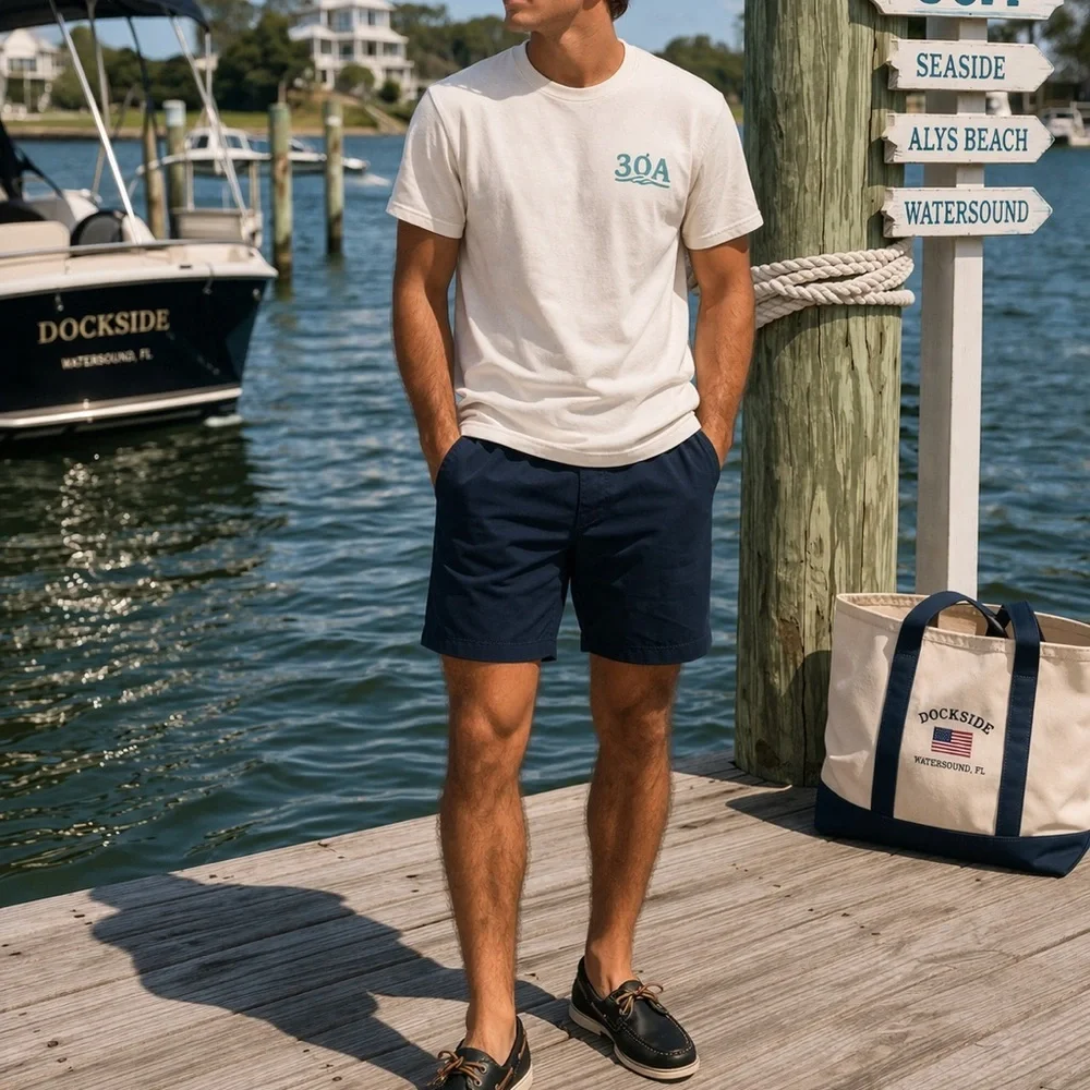 J.Crew Performance Navy Shorts 32 9” Inseam Stretch Lightweight Casual