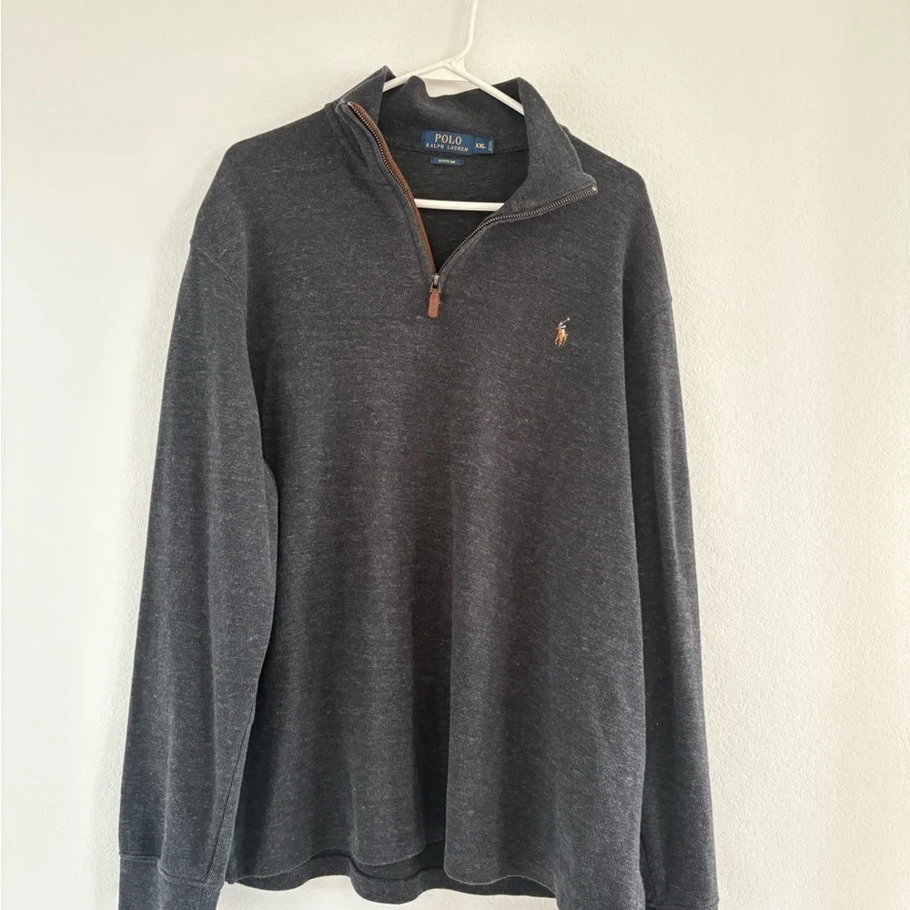 Polo Ralph Lauren Estate-Rib Quarter-Zip Pullover