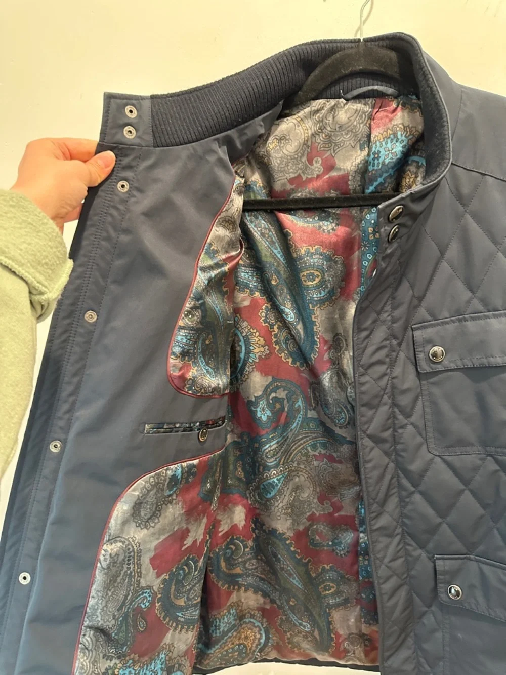 Ted Baker quilted military