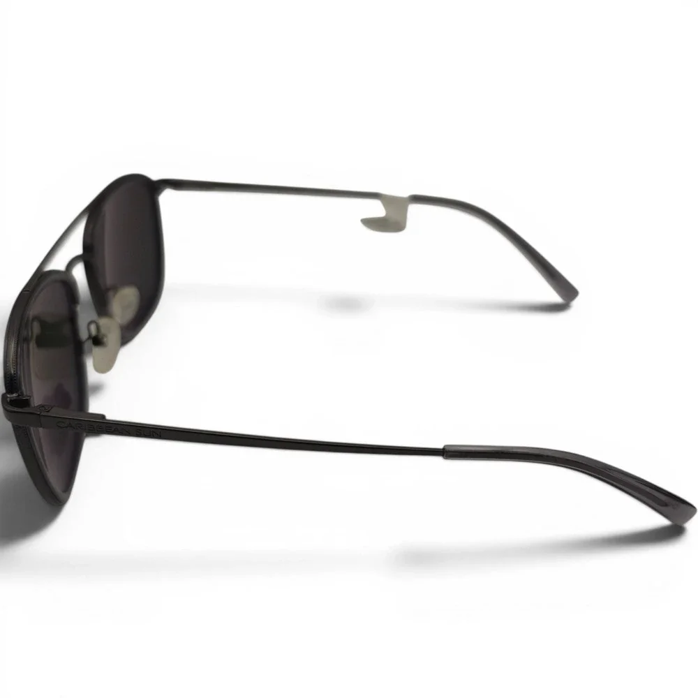 Caribbean Sun Sunglasses Gunmetal Polarized Cooco Bay CS066M 55-20-140