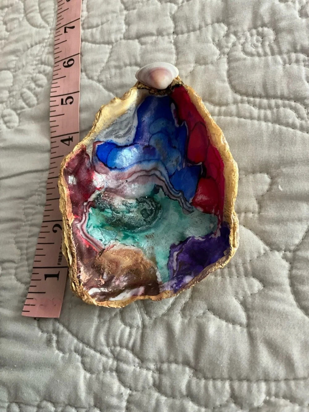 Hand Crafted vibrant hand