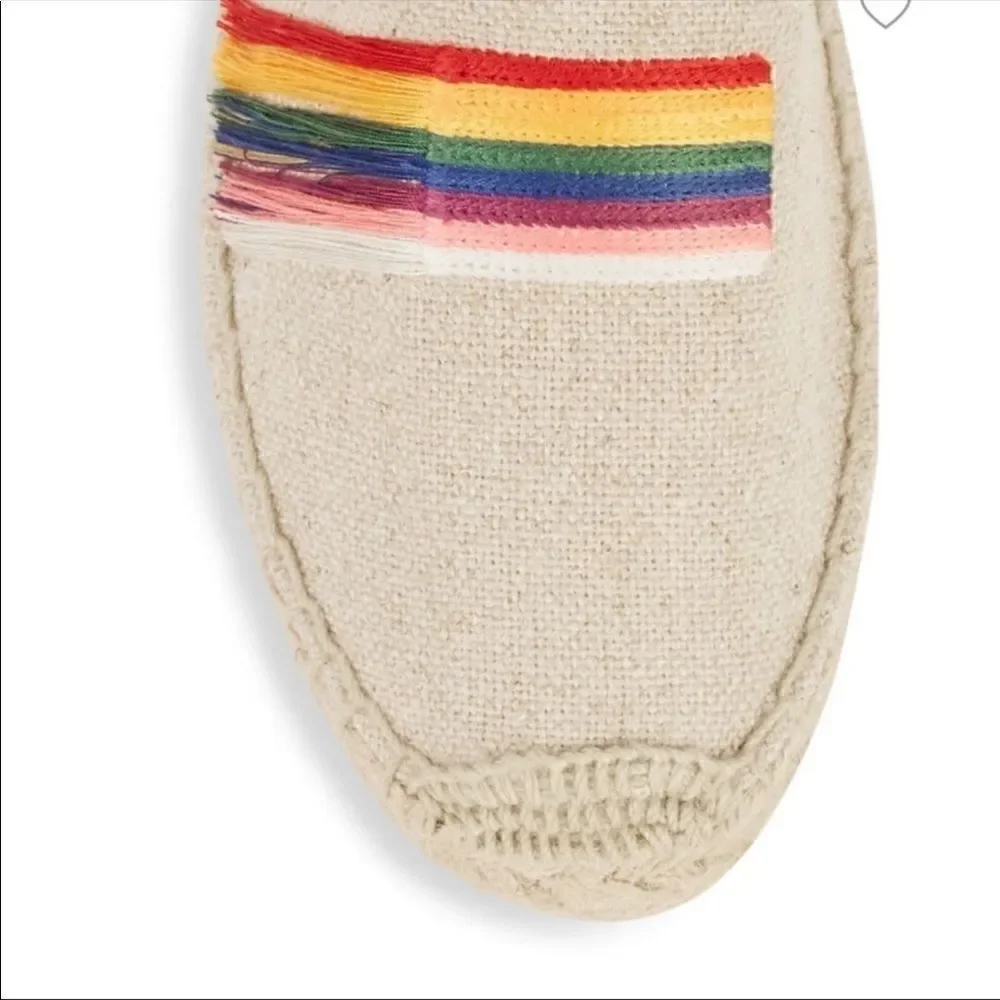 Soludos Pride Canvas Esapdrille Flat Slip on