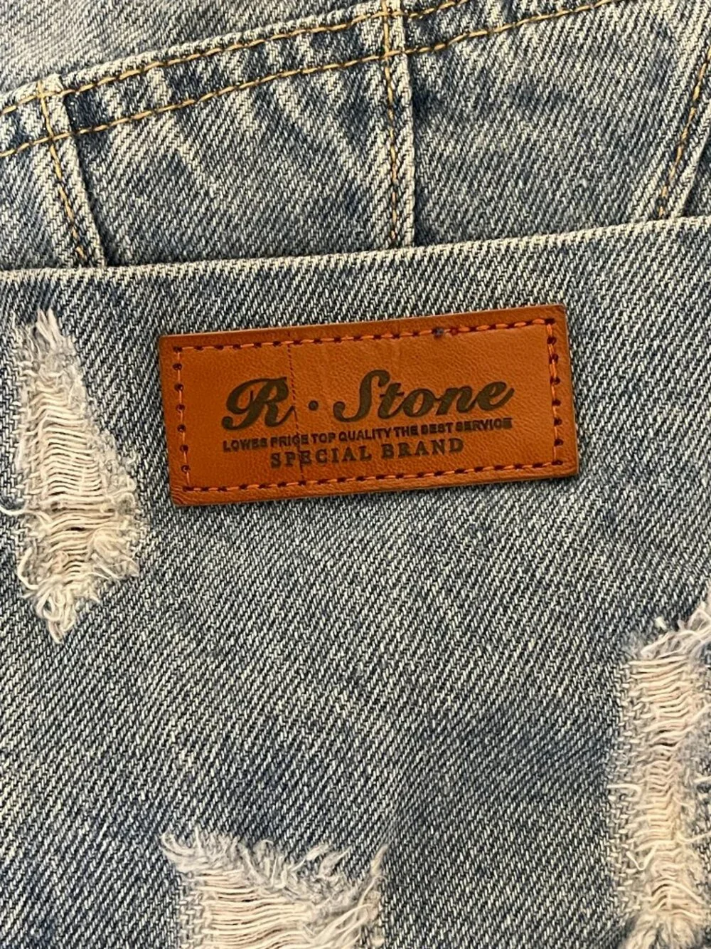 R. Stone stone demin