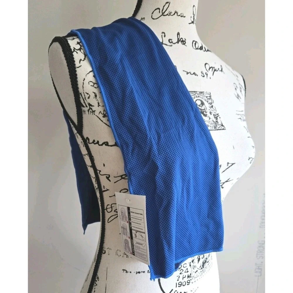 Instant Cooling‎ Towel Breathable Lightweight Soft  Reusable Fitness Gym Workout
