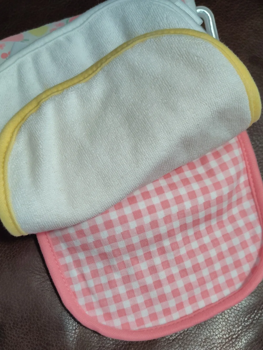 Millie and myles bib set