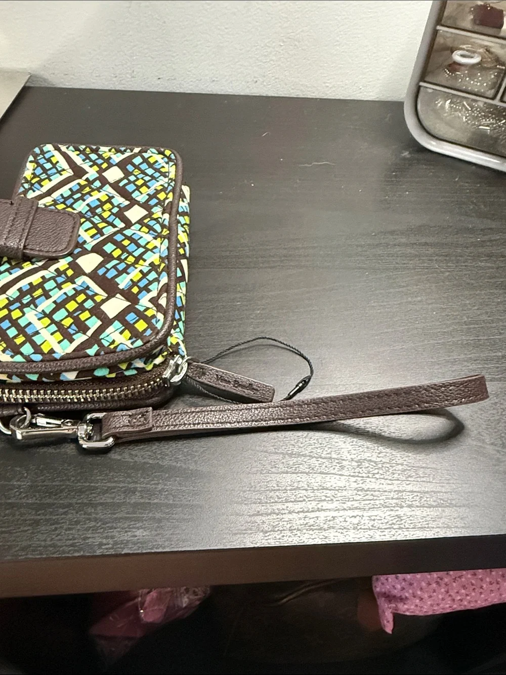 Vera Bradley compact wristlet