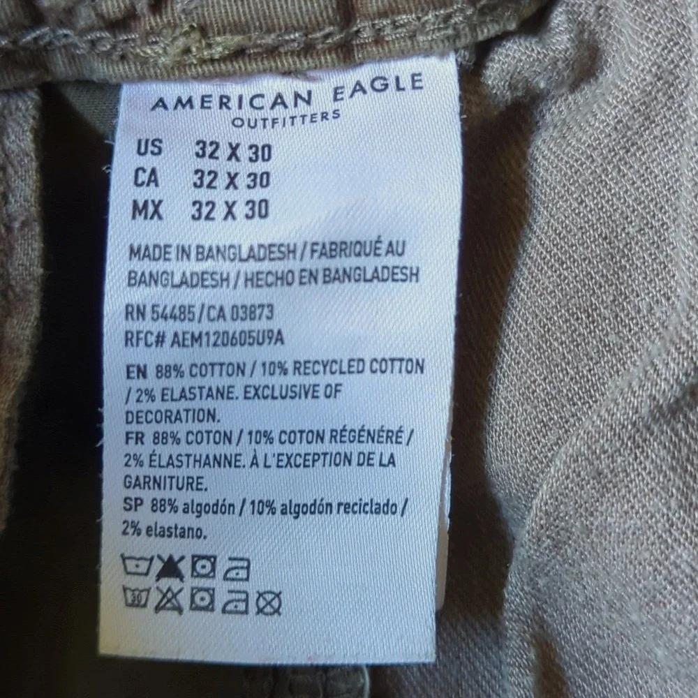 American Eagle Outfitters cargo hems