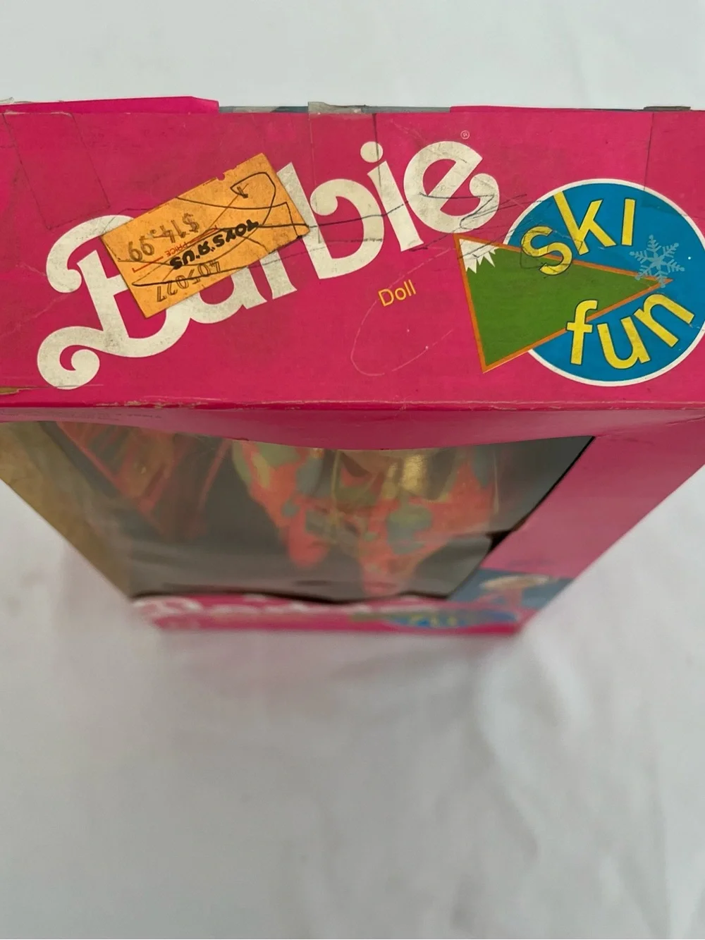 Barbie box never