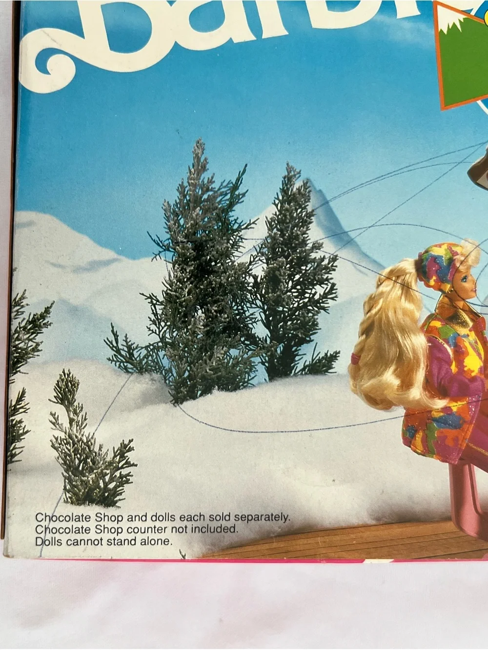 Barbie box never