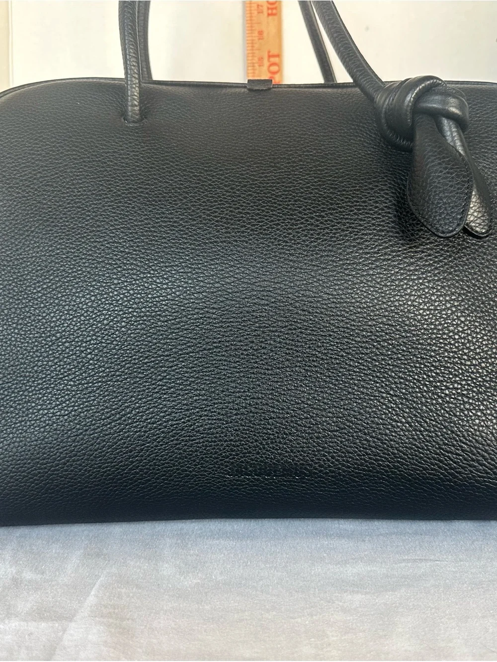 100% AUTHENTIC Jacquemus Black Leather large Turismo BRAND NEW UNUSED!
