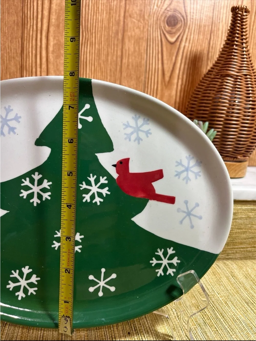 Princess House festive ceramic