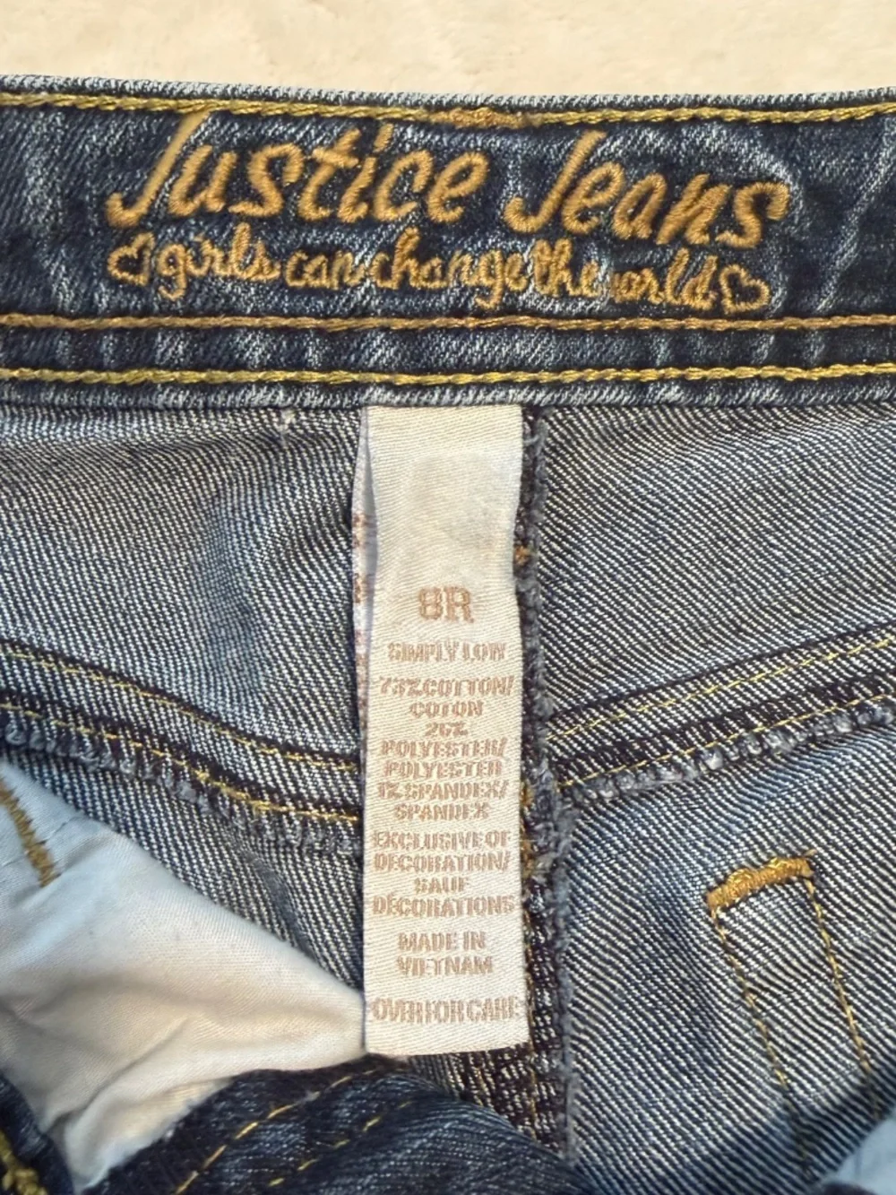 Justice Jeans Jean shorts Size: 8R