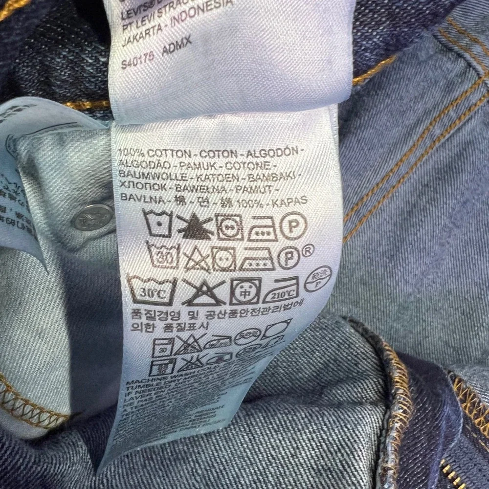Levis 517 Jeans Mens 41x30 Dark Indigo Bootcut Denim Western Workwear Cowboy