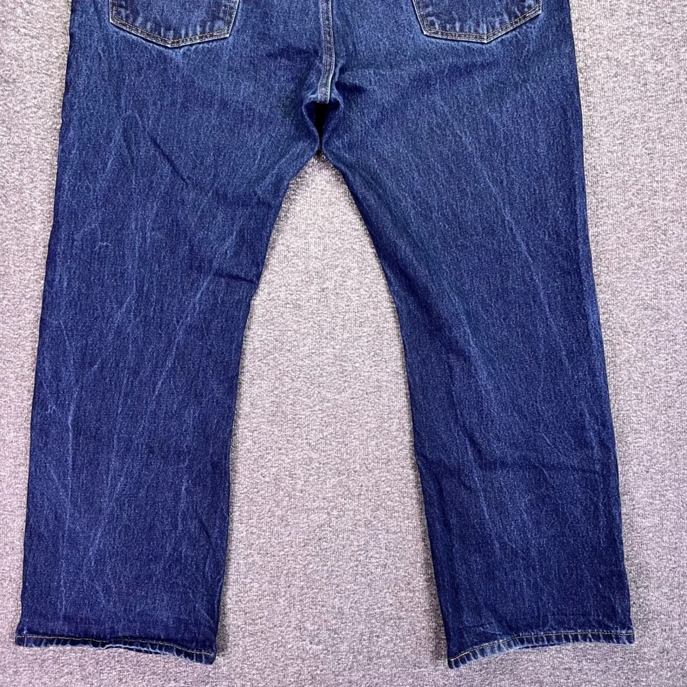 Levis 517 Jeans Mens 41x30 Dark Indigo Bootcut Denim Western Workwear Cowboy