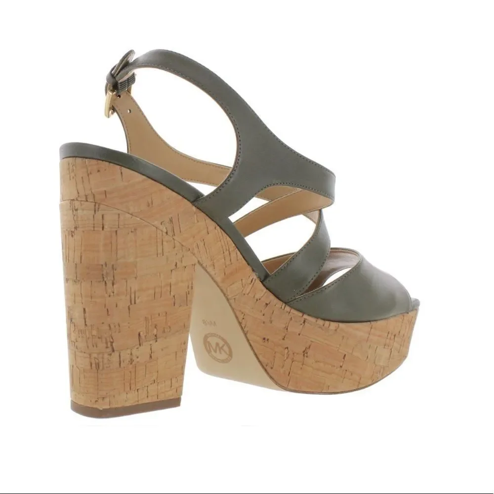Michael KORS Abbott Platform Slingback Sandal