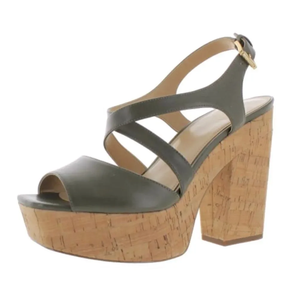 Michael KORS Abbott Platform Slingback Sandal