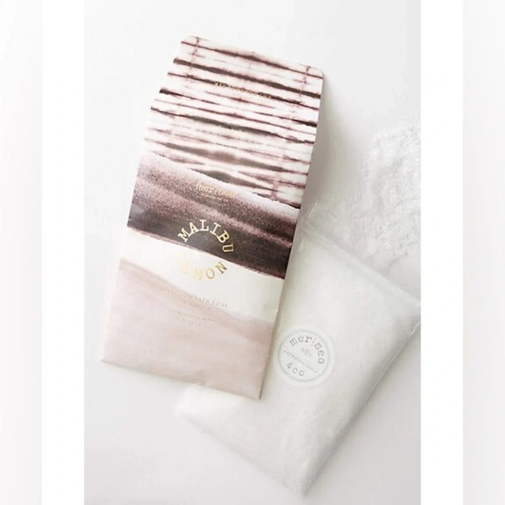 NWOT! Anthropologie x MerSea & Co Bath Salt Soak / Malibu Lemon / 5oz Pouch