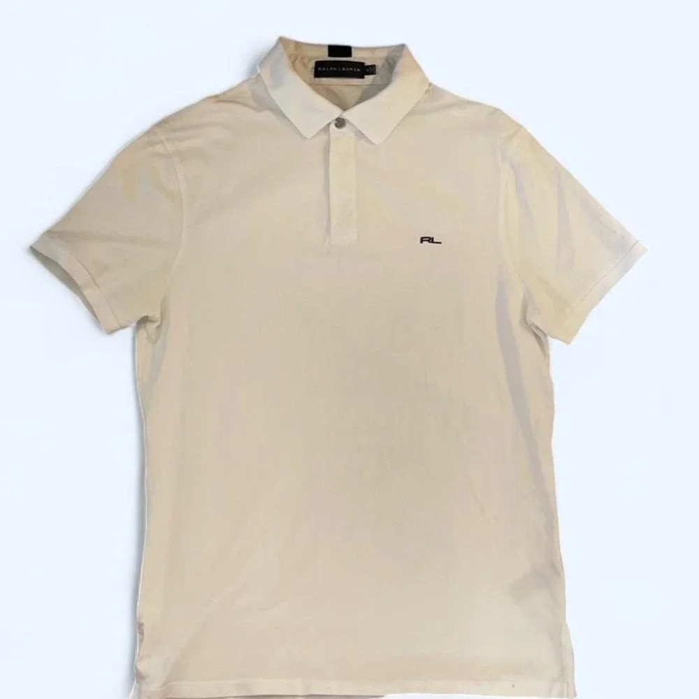 White cotton polo shirt size M by Ralph Laureen