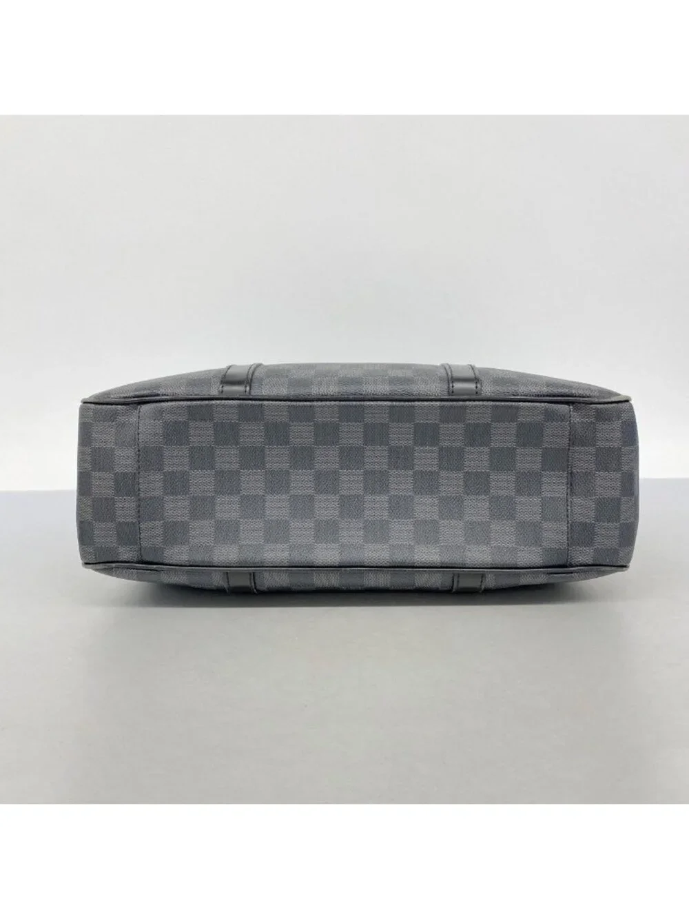 Louis Vuitton Handbag Damier Graphite Tadao Black 2-Way