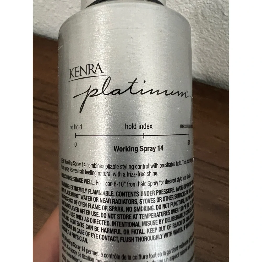 Kenra platinum working